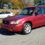 2005 Red Subaru Forester 2.5XS