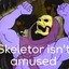 Amused Skeletor