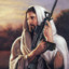 Jesus with Armalite Rifle