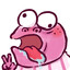 粉色癞疙宝