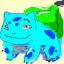 Bulbasaur if he smoked loud