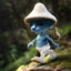 realistic smurf cat