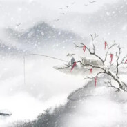 独钓寒江雪