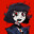 a juicebox in her trenchcoat
