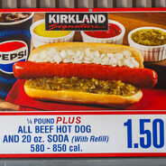 costco hot dog