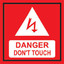Danger dont touch