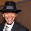 Obama with a Top hat