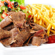 kebab tallrik