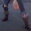 silver's feet