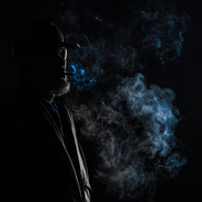 he who smokes in dark