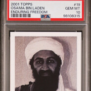 PSA 10 Osama Bin Laden RC