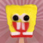 Melted Spongebob Popsicle