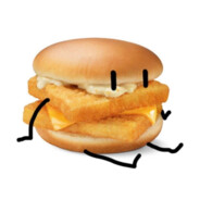 麦当当双层鳕鱼堡OxO