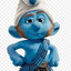 Gutsy Smurf