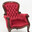 Extra plush Baroness cuckchair
