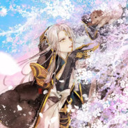 残袖迎风受落花.