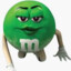 Green m&amp;m