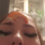 shrimp on forehead