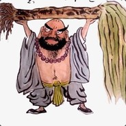 九纹龙李逵倒拔小麦苗