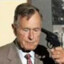 George H. W. Bushes left testy