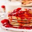 Strawberry pancakes