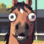 Red horse