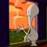 badass alien smoking