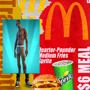 travis scott mcdonalds fortnite