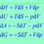 dU=TdS-pdv