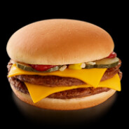 麦当当双层牛肉芝士堡