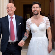 ⚜️Messi<3Infantino⚜