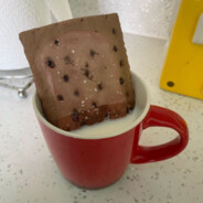 pop tart in milk