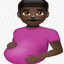 Pregnant Black Man