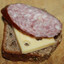 Бутер з ковбасою