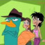 Perry with the hoes