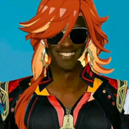 神秘红发机车女