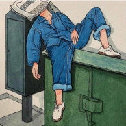 老街十字路口的灯光下