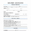 Job Application