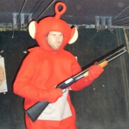 Ho-Po with a shotgun