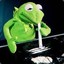 Kermit cherando 50 carrerinhas