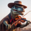 Dinossauro Violinista