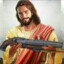 Jesus with a shotgun