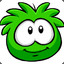 Cute Green Puffle