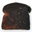 burnt toast