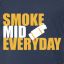smoke mid every day
