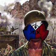 Červenobílomodrá maska