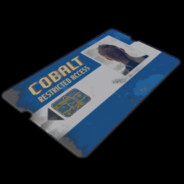 blue keycard