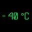 - 40 °C