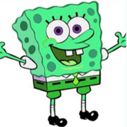 green spongebob