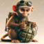Monkey with GRENADE